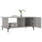 vidaXL Couchtisch Grau Sonoma 90x50x40 cm Holzwerkstoff vidaXL Couchtisch Grau Sonoma 90x50x40 cm Holzwerkstoff