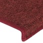 vidaXL Stufenmatten 15 Stk. 65x21x4 cm Mattrot vidaXL Stufenmatten 15 Stk. 65x21x4 cm Mattrot