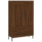 vidaXL Highboard Braun Eichen-Optik 69,5x31x115 cm Holzwerkstoff vidaXL Highboard Braun Eichen-Optik 69,5x31x115 cm Holzwerkstoff