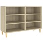 vidaXL Sideboard Sonoma-Eiche 103,5x35x70 cm Holzwerkstoff vidaXL Sideboard Sonoma-Eiche 103,5x35x70 cm Holzwerkstoff