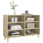 vidaXL Sideboard Sonoma-Eiche 103,5x35x70 cm Holzwerkstoff vidaXL Sideboard Sonoma-Eiche 103,5x35x70 cm Holzwerkstoff