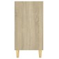 vidaXL Sideboard Sonoma-Eiche 103,5x35x70 cm Holzwerkstoff vidaXL Sideboard Sonoma-Eiche 103,5x35x70 cm Holzwerkstoff