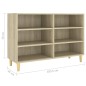 vidaXL Sideboard Sonoma-Eiche 103,5x35x70 cm Holzwerkstoff vidaXL Sideboard Sonoma-Eiche 103,5x35x70 cm Holzwerkstoff
