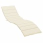 vidaXL Sonnenliegen-Auflage Creme 200x50x3 cm Oxford-Gewebe vidaXL Sonnenliegen-Auflage Creme 200x50x3 cm Oxford-Gewebe