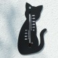 Nature Garten Wandthermometer Katzenform Schwarz Nature Garten Wandthermometer Katzenform Schwarz