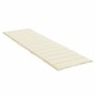 vidaXL Sonnenliegen-Auflage Creme 200x50x3 cm Oxford-Gewebe vidaXL Sonnenliegen-Auflage Creme 200x50x3 cm Oxford-Gewebe