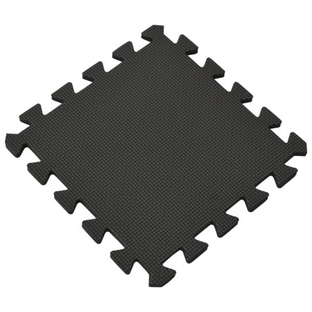 vidaXL Bodenmatten 54 Stk. 4,86 m² EVA-Schaumstoff Schwarz