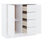vidaXL Sideboard ALTA Weiß 77x35x73 cm Massivholz Kiefer vidaXL Sideboard ALTA Weiß 77x35x73 cm Massivholz Kiefer