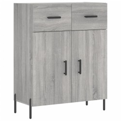 vidaXL Sideboard Grau Sonoma 69,5x34x90 cm Holzwerkstoff