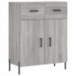 vidaXL Sideboard Grau Sonoma 69,5x34x90 cm Holzwerkstoff vidaXL Sideboard Grau Sonoma 69,5x34x90 cm Holzwerkstoff