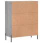 vidaXL Sideboard Grau Sonoma 69,5x34x90 cm Holzwerkstoff vidaXL Sideboard Grau Sonoma 69,5x34x90 cm Holzwerkstoff
