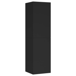vidaXL TV-Schrank Schwarz 30,5x30x110 cm Holzwerkstoff
