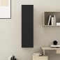vidaXL TV-Schrank Schwarz 30,5x30x110 cm Holzwerkstoff vidaXL TV-Schrank Schwarz 30,5x30x110 cm Holzwerkstoff