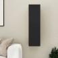 vidaXL TV-Schrank Schwarz 30,5x30x110 cm Holzwerkstoff vidaXL TV-Schrank Schwarz 30,5x30x110 cm Holzwerkstoff