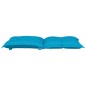 Gartenstuhlauflagen für Niedriglehner 4 Stk. Blau 100x50x7 cm Gartenstuhlauflagen für Niedriglehner 4 Stk. Blau 100x50x7 cm