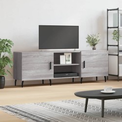 vidaXL TV-Schrank Grau Sonoma 150x30x50 cm Holzwerkstoff