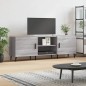 vidaXL TV-Schrank Grau Sonoma 150x30x50 cm Holzwerkstoff vidaXL TV-Schrank Grau Sonoma 150x30x50 cm Holzwerkstoff