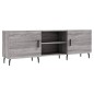 vidaXL TV-Schrank Grau Sonoma 150x30x50 cm Holzwerkstoff vidaXL TV-Schrank Grau Sonoma 150x30x50 cm Holzwerkstoff
