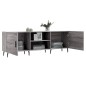 vidaXL TV-Schrank Grau Sonoma 150x30x50 cm Holzwerkstoff vidaXL TV-Schrank Grau Sonoma 150x30x50 cm Holzwerkstoff