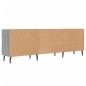 vidaXL TV-Schrank Grau Sonoma 150x30x50 cm Holzwerkstoff vidaXL TV-Schrank Grau Sonoma 150x30x50 cm Holzwerkstoff