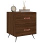 vidaXL Nachttische 2Stk. Braun Eichen-Optik 40x35x47,5cm Holzwerkstoff vidaXL Nachttische 2Stk. Braun Eichen-Optik 40x35x47,5cm Holzwerkstoff
