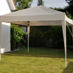 HI Faltbares Partyzelt 3 x 3 m Beige