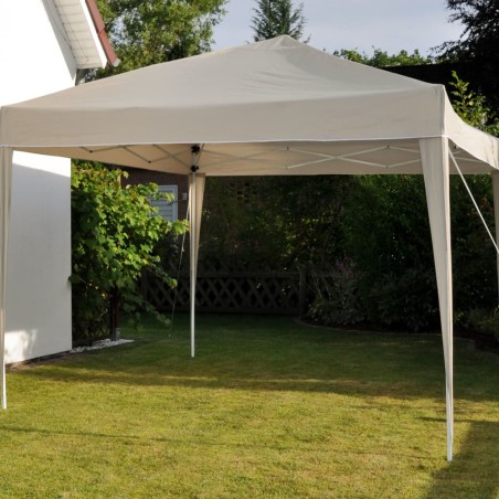 HI Faltbares Partyzelt 3 x 3 m Beige