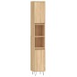 vidaXL Badschrank Sonoma-Eiche 30x30x190 cm Holzwerkstoff vidaXL Badschrank Sonoma-Eiche 30x30x190 cm Holzwerkstoff