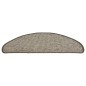 vidaXL Stufenmatten Selbstklebend 15 Stk. Grau und Beige 65x21x4 cm vidaXL Stufenmatten Selbstklebend 15 Stk. Grau und Beige 65x21x4 cm