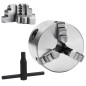 vidaXL 3-Backen-Drehfutter Selbstzentrierend 80 mm Stahl vidaXL 3-Backen-Drehfutter Selbstzentrierend 80 mm Stahl
