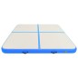 vidaXL Aufblasbare Gymnastikmatte mit Pumpe 200x200x15 cm PVC Blau vidaXL Aufblasbare Gymnastikmatte mit Pumpe 200x200x15 cm PVC Blau