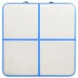 vidaXL Aufblasbare Gymnastikmatte mit Pumpe 200x200x15 cm PVC Blau vidaXL Aufblasbare Gymnastikmatte mit Pumpe 200x200x15 cm PVC Blau