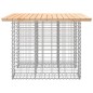 vidaXL Gartenbank aus Gabionen 100x102x72 cm Massivholz Kiefer vidaXL Gartenbank aus Gabionen 100x102x72 cm Massivholz Kiefer
