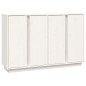 vidaXL Sideboard Weiß 120x35x80 cm Massivholz Kiefer vidaXL Sideboard Weiß 120x35x80 cm Massivholz Kiefer