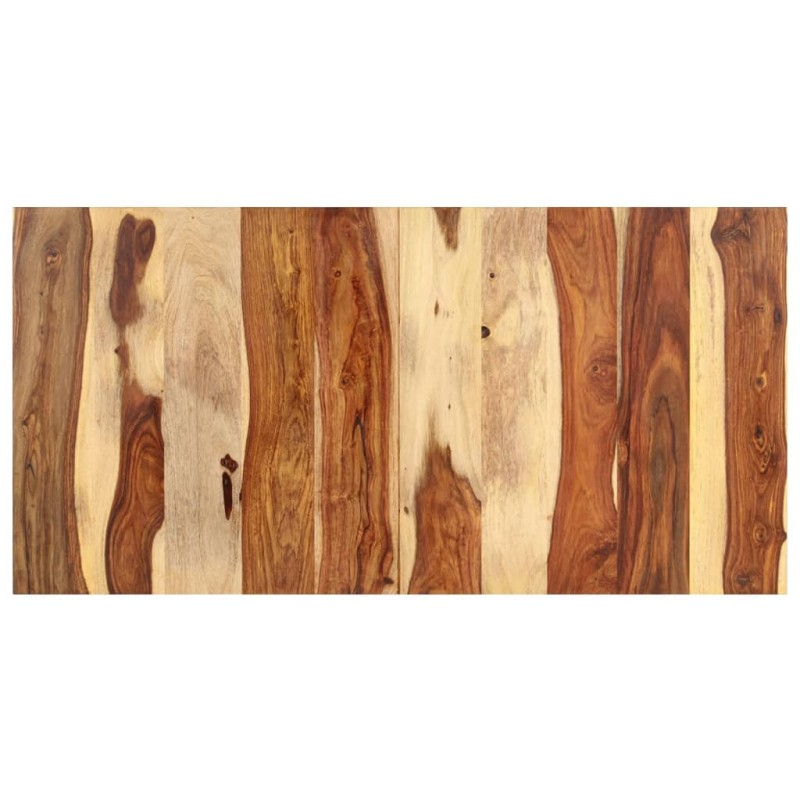 vidaXL Tischplatte 120x60x(2,5-2,7) cm Massivholz Palisander vidaXL Tischplatte 120x60x(2,5-2,7) cm Massivholz Palisander
