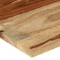 vidaXL Tischplatte 120x60x(2,5-2,7) cm Massivholz Palisander vidaXL Tischplatte 120x60x(2,5-2,7) cm Massivholz Palisander