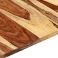 vidaXL Tischplatte 120x60x(2,5-2,7) cm Massivholz Palisander vidaXL Tischplatte 120x60x(2,5-2,7) cm Massivholz Palisander