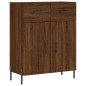 vidaXL Sideboard Braun Eichen-Optik 69,5x34x90 cm Holzwerkstoff vidaXL Sideboard Braun Eichen-Optik 69,5x34x90 cm Holzwerkstoff