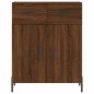 vidaXL Sideboard Braun Eichen-Optik 69,5x34x90 cm Holzwerkstoff vidaXL Sideboard Braun Eichen-Optik 69,5x34x90 cm Holzwerkstoff