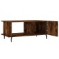 vidaXL Couchtisch Räuchereiche 90x50x40 cm Holzwerkstoff vidaXL Couchtisch Räuchereiche 90x50x40 cm Holzwerkstoff