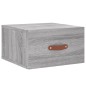 vidaXL Wand-Nachttische 2 Stk. Grau Sonoma 35x35x20 cm vidaXL Wand-Nachttische 2 Stk. Grau Sonoma 35x35x20 cm