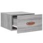 vidaXL Wand-Nachttische 2 Stk. Grau Sonoma 35x35x20 cm vidaXL Wand-Nachttische 2 Stk. Grau Sonoma 35x35x20 cm