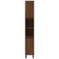 vidaXL Badschrank Braun Eichen-Optik 30x30x190 cm Holzwerkstoff vidaXL Badschrank Braun Eichen-Optik 30x30x190 cm Holzwerkstoff