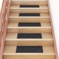 vidaXL Selbstklebende Treppenmatten 15 Stk. Rechteckig 60x25cm Schwarz vidaXL Selbstklebende Treppenmatten 15 Stk. Rechteckig 60x25cm Schwarz