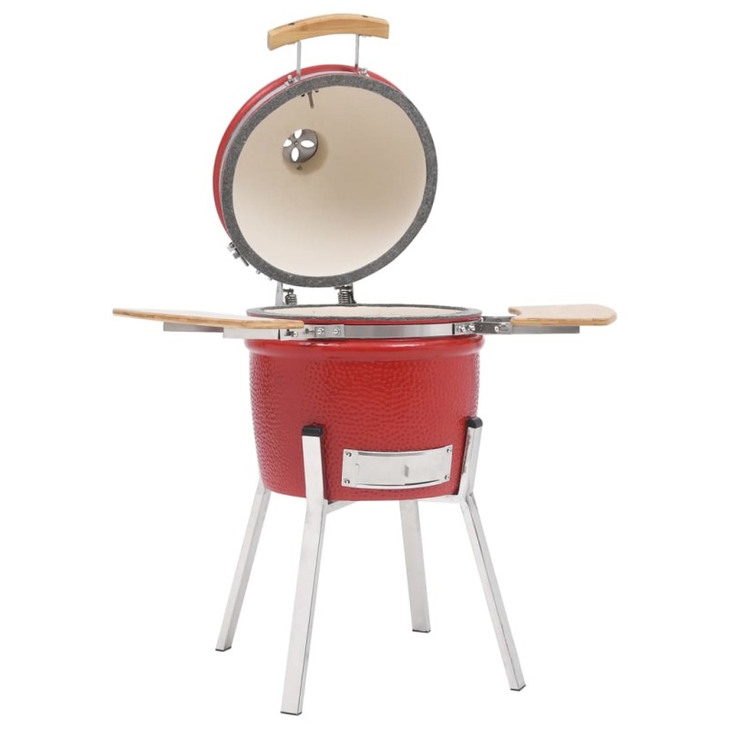 vidaXL Kamado-Grill und Smoker Keramik 81 cm vidaXL Kamado-Grill und Smoker Keramik 81 cm
