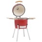 vidaXL Kamado-Grill und Smoker Keramik 81 cm vidaXL Kamado-Grill und Smoker Keramik 81 cm
