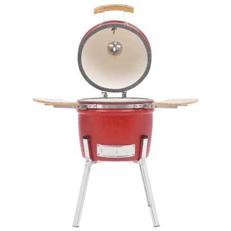 vidaXL Kamado-Grill und Smoker Keramik 81 cm
