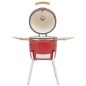 vidaXL Kamado-Grill und Smoker Keramik 81 cm vidaXL Kamado-Grill und Smoker Keramik 81 cm