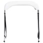 vidaXL 2-Bow Bimini Top Weiß 180x150x110 cm vidaXL 2-Bow Bimini Top Weiß 180x150x110 cm