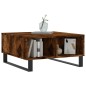 vidaXL Couchtisch Räuchereiche 60x60x30 cm Holzwerkstoff vidaXL Couchtisch Räuchereiche 60x60x30 cm Holzwerkstoff